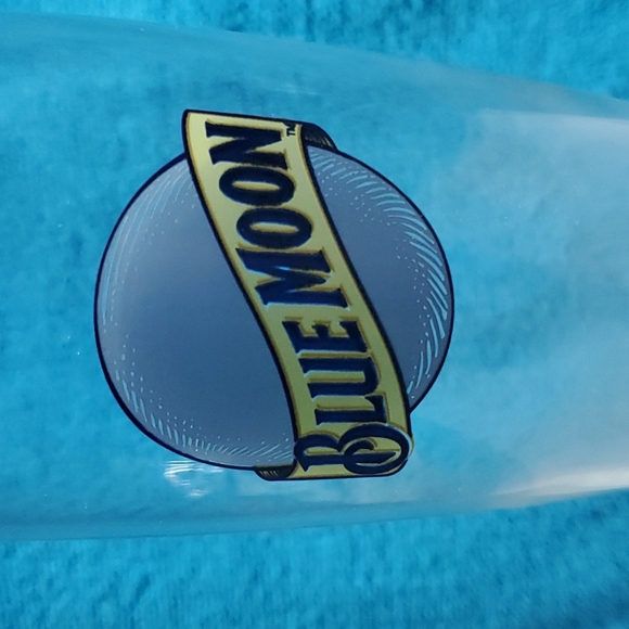 Blue Moon Beer Brewery Large Pilsner Drinking Beer Glass - Picture 4 of 5